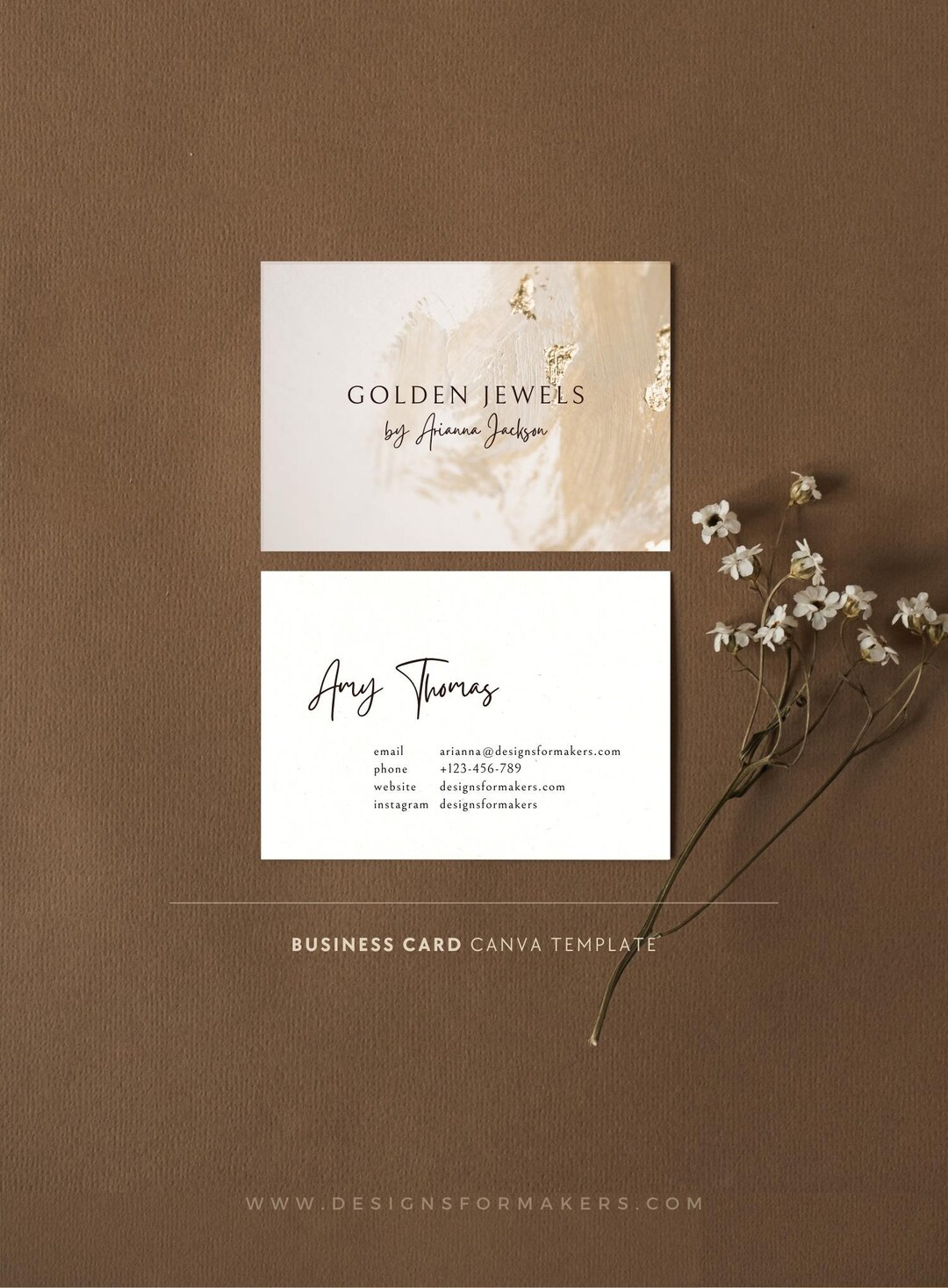 Rustic Business Card Examples Business Card Template Canva, Business Card Design, Rustic Business ...