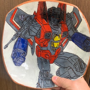 Starscream Plate