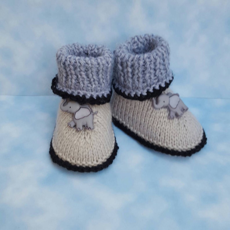 Elephant baby booties Baby boots gift for baby kids boots ...