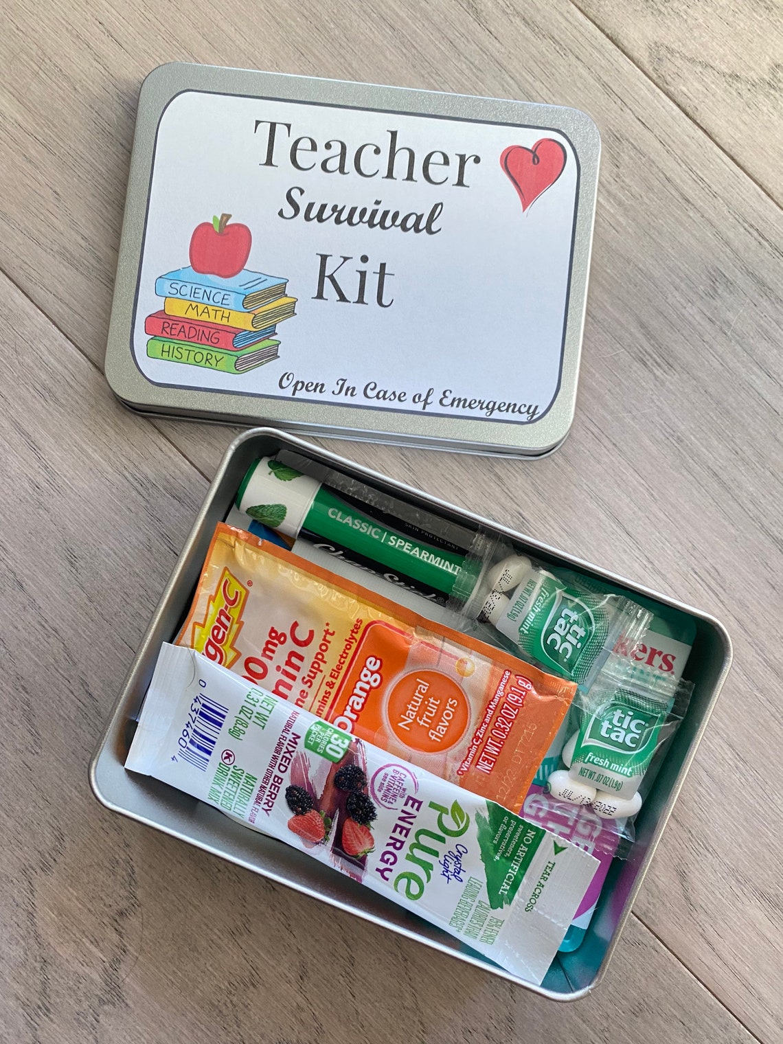Back to School Gift for Teacher Survival Kit Gift for | Etsy
