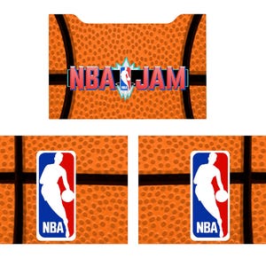 Arcade1up Riser Stickers NBA Jam Arcade 1up Cabinet Riser Graphics Decals Stickers - Etsy
