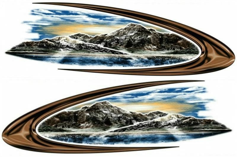 2 RV Trailer Camper Keystone Montana Graphics Decals -1989-3 - Etsy