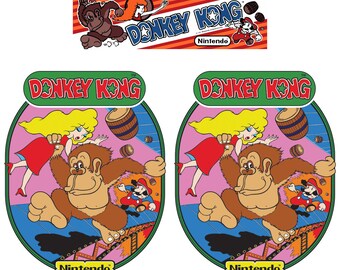 Donkey-Kong-Jr Arcade Sign B066 - TinWorld Signs