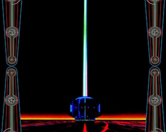 Arcade1up Tron Arcade Cabinet Kickplate Graphic Decal Sticker