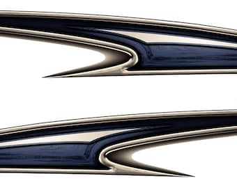 2 RV Trailer Camper Keystone Premier Bullet Graphics Decals -2664