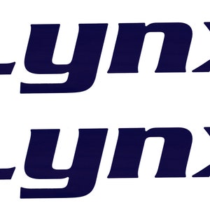 2 RV Trailer Motorcoach Prowler Lynx Logo Graphics Decals -613