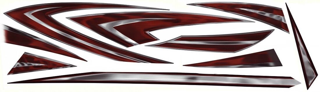 RV, Trailer, Camper, Motorhome Large Vinyl Decals/graphics Kit-k-0002 ...