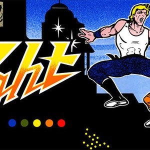 Capcom Final Fight Arcade Marquee For Reproduction Header/Backlit Sign