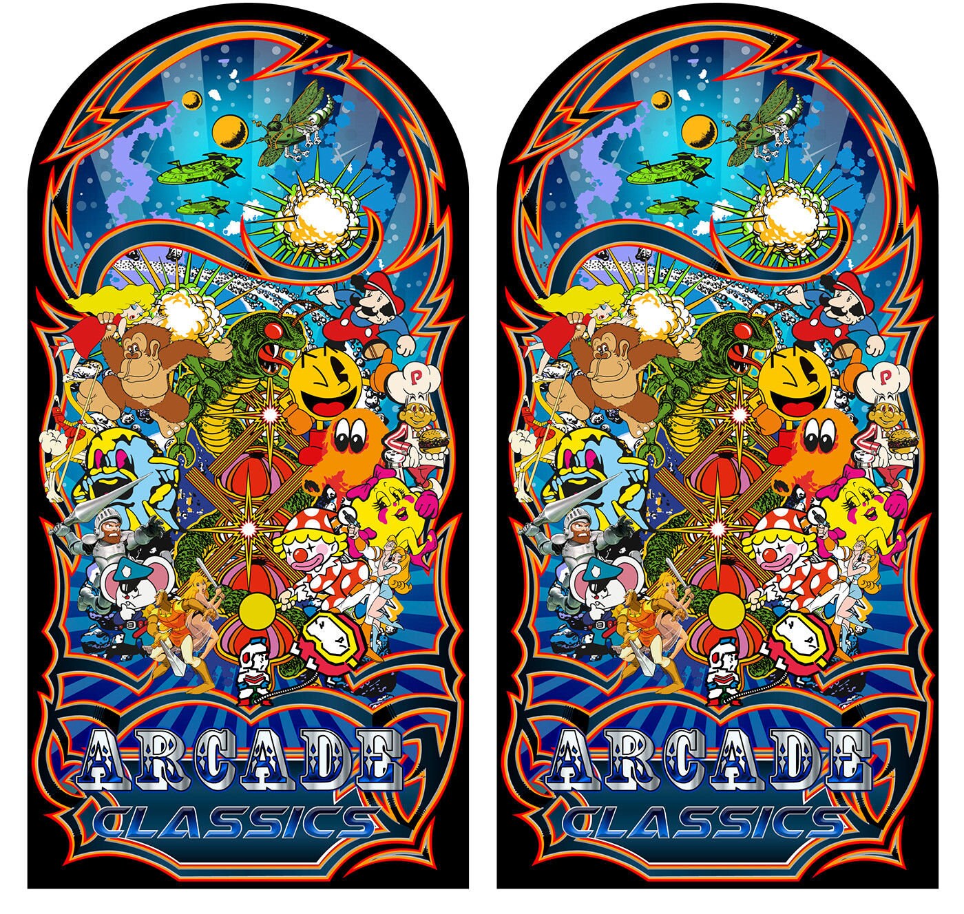Classic Arcade Fan Art