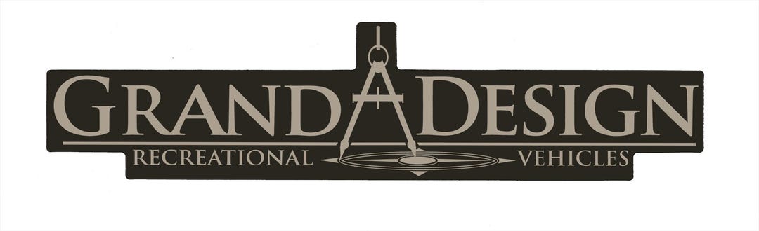 1 Rv Camper Grand Design Momentum Grand Design Logo Decal Graphic-h-91 ...