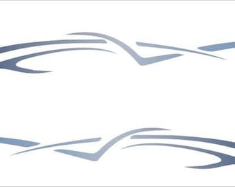 2 RV Truck Horse Trailer Decals Graphics Stickers-803-4