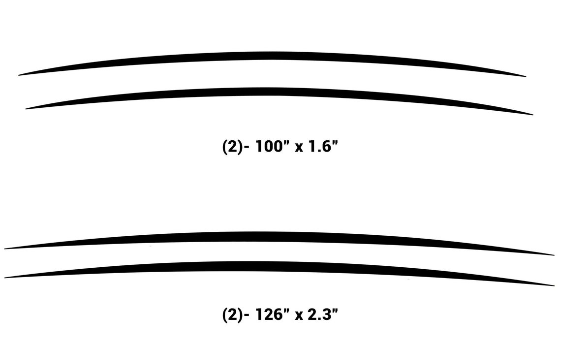 RV, Trailer, Camper, Motorhome Large Vinyl Decals/graphics Kit-k-0010r ...