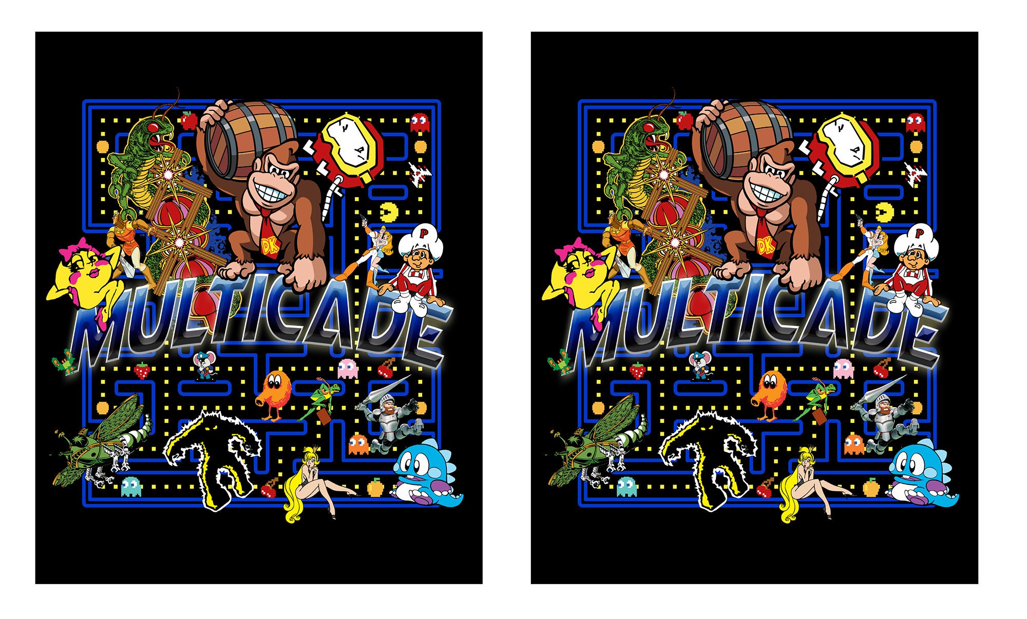Arcade Classics Cocktail Multicade 60 in 1 - Game Room Planet