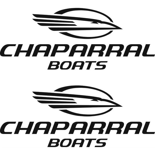 2 Chaparral Boat Trailer Logo Graphics Decals -45