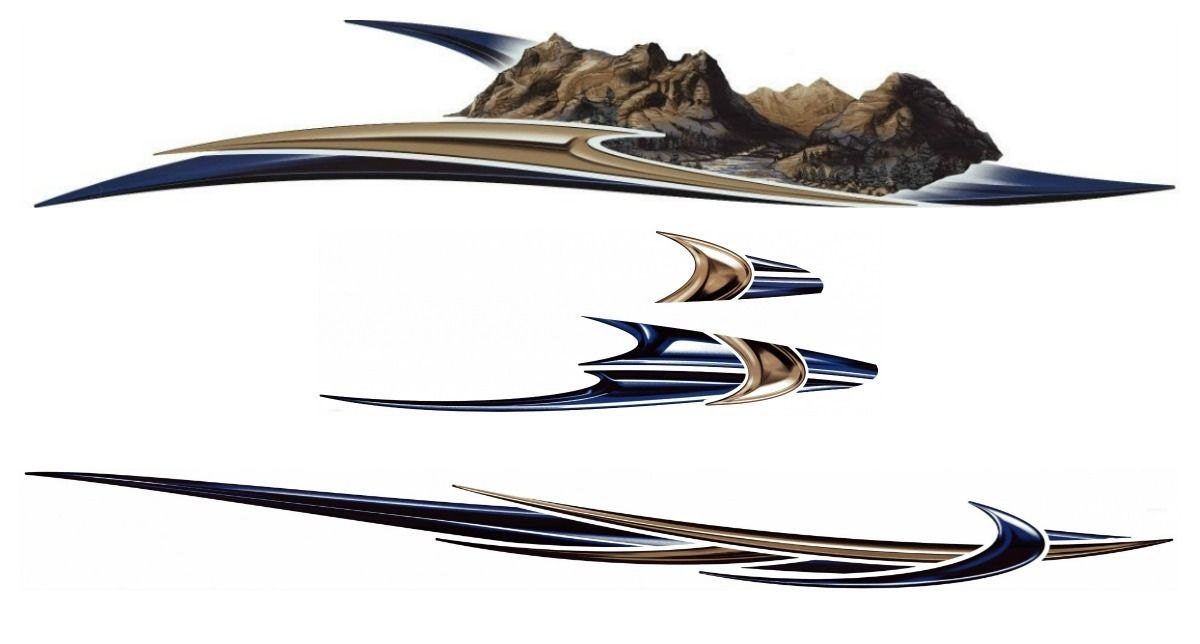 RV Trailer Camper Motorhome Large Vinyl Decals/Graphics Etsy