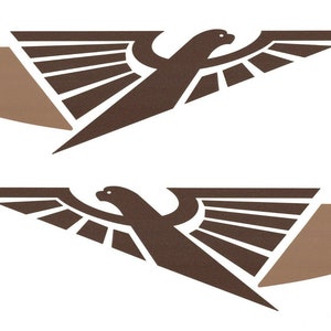 2 RV Trailer Boat Graphics Decals -L-26