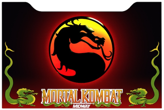 Kit Grafica Personalizzato Per Cabinato Arcade1Up – Mortal Kombat – Adesivi In Vinile