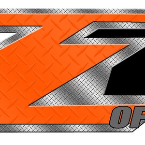 Pair 4x4 Z71 Chevy Bed Decals Stickers Truck-T-15-2