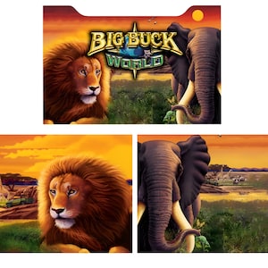 Calcomanías gráficas para gabinetes de arcade Big Buck Hunter 1up