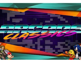 Mame Multicade Arcade Cabinet Graphic Sticker CPO