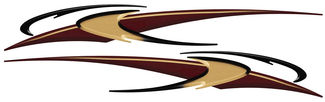 2 RV Trailer Camper Boat Decals Graphics -824 - Etsy