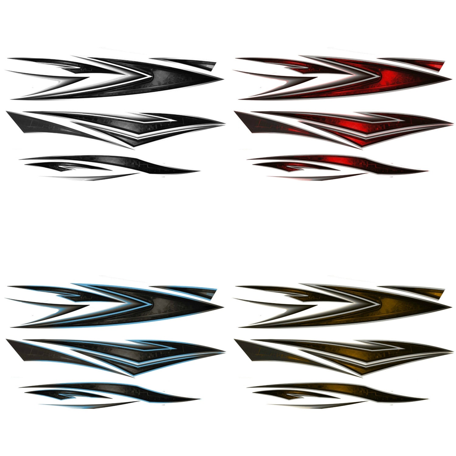 Vinyl Rv Graphics RV, Trailer, Camper, Motorhome Large Vinyl Decals/graphics Kit-k-0004 ...