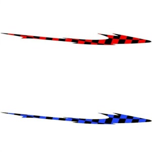2 RV Trailer Truck Boat Accent Stripe Decals Graphics Color Choice