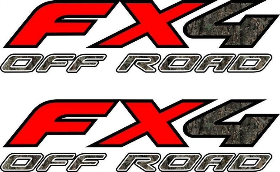 Pair 4x4 Ford FX4 off Road Bed Decals Stickers Etsy