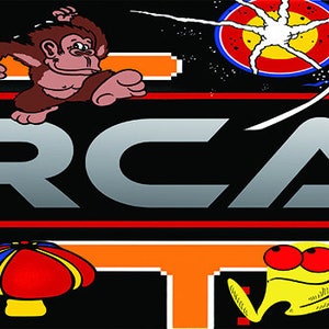 Mame Arcade Multicade Classics Marquee for Reproduction Header
