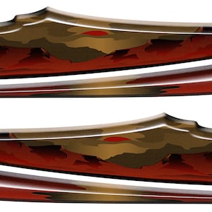 2 Car Truck Trailer Side Decals Graphics Stripes Vinyl -2218