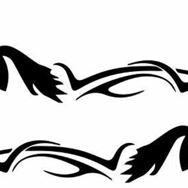 2 RV Truck Horse Trailer Decals Graphics Stickers -945