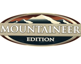 Calcomanía gráfica con el logotipo de Montana Mountaineer para remolque de RV - 931