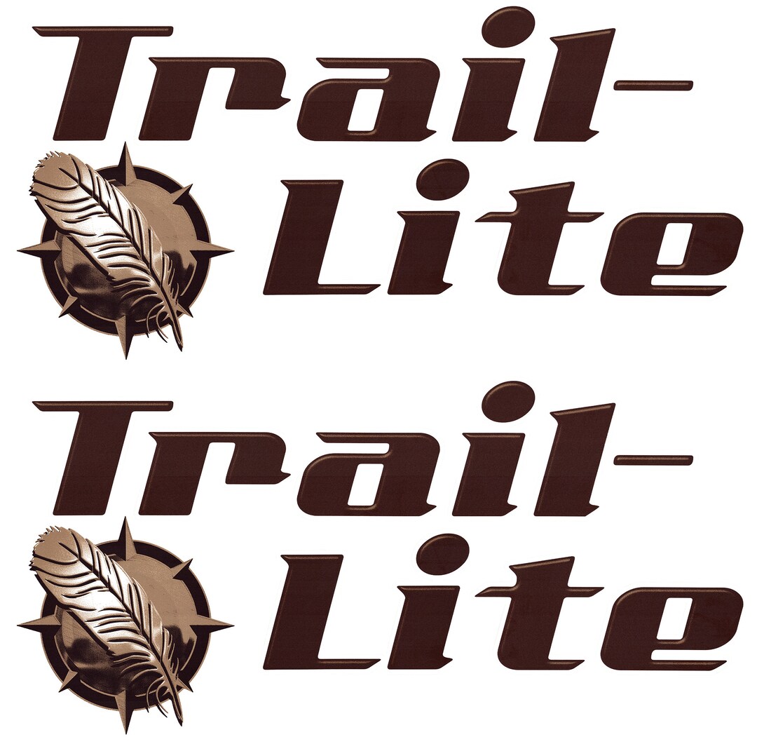 Trailpass Graphics 2 RV Trailer Camper Trail-lite Graphics Decals-1275-2 - Etsy