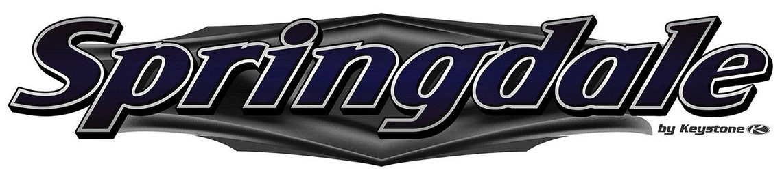 Springdale Rv Decals 1 Rv Trailer KEYSTONE SPRINGDALE LOGO Graphic Decal 974 - Etsy