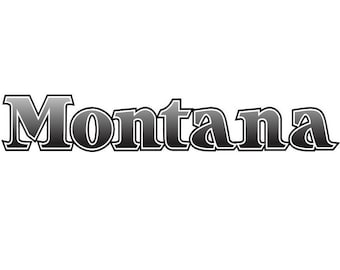 1 RV Camper Keystone Montana Logo Decal Graphic-951
