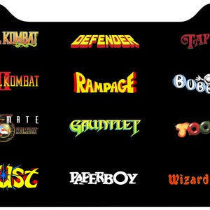 Arcade 1up Legacy Cabinet Riser Graphic Decal Sticker