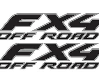Pair 4x4 FX4 Bed Decals Stickers Truck-T-4