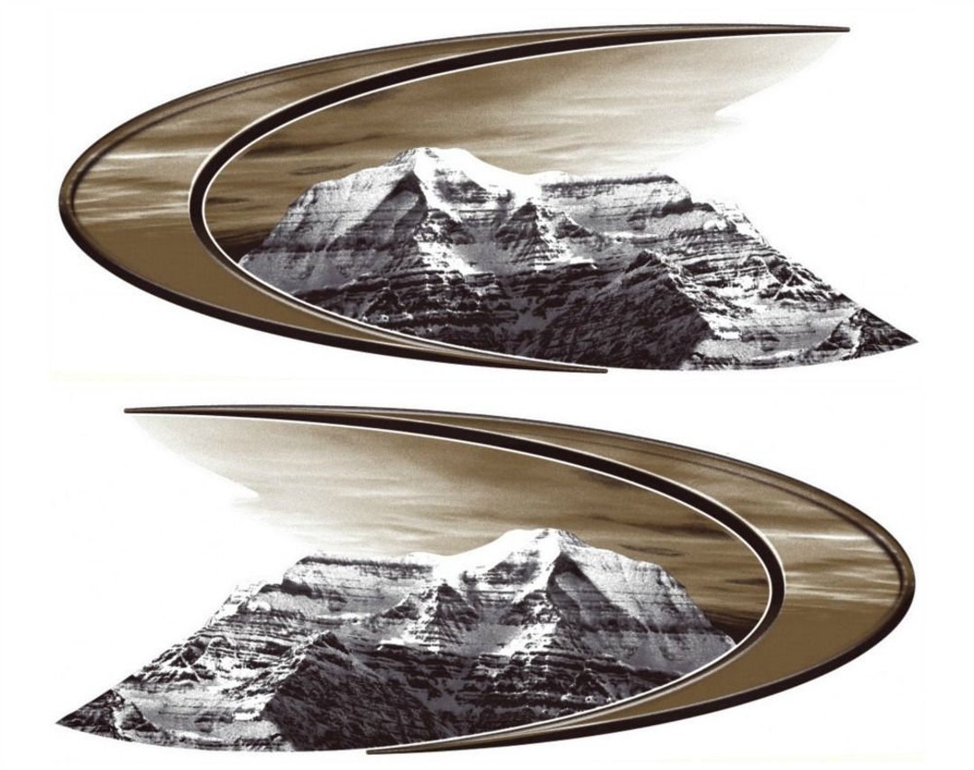 2 Rv Trailer MOTORCOACH Graphic Decals -1949-3 - Etsy