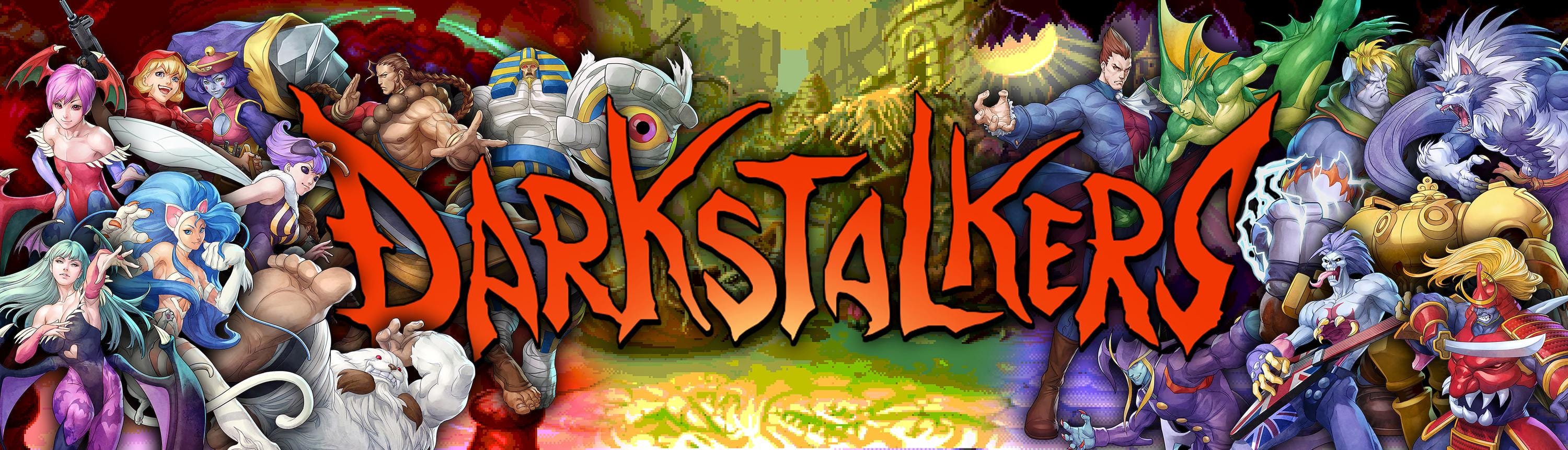 Arcade 1up Darkstalkers Cabinet Graphics Sticker Kit Wrap Set - Etsy