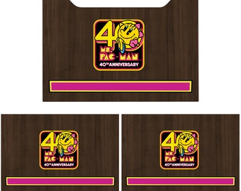 Arcade1up Cabinet Riser Graphics - Space Invaders Graphic Sticker Decal ...