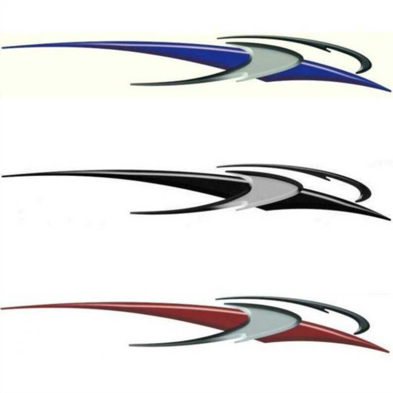 2 RV Trailer Truck Boat Accent Stripe Decals Graphics Color Etsy