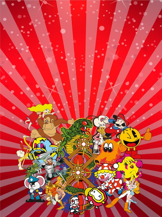 Mame Multicade Classics Arcade Cabinet Kick Plate Graphics Etsy