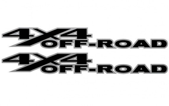 Pair 4x4 Off Road Dodge Ram Truck Bed Stickers Decals T 8 Etsy