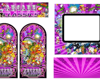 Autocollant Graphique Latéral Pour Borne D'arcade Spy Hunter - Toutes Tailles Disponible