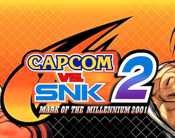 Capcom Vs. SNK 2 Arcade Marquee Header/backlit Sign - Etsy