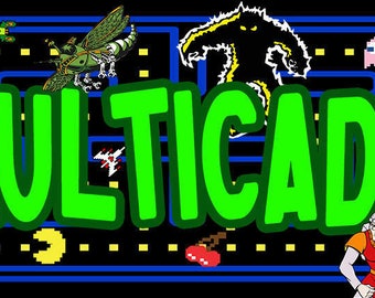 Mame Arcade Multicade Marquee for Reproduction Header/backlit | Etsy