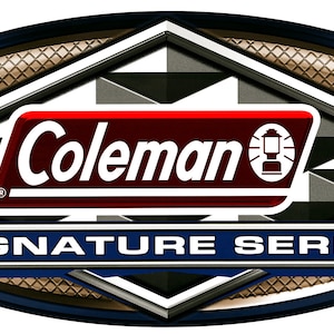 1 Rv Trailer Camper Coleman Signature Series Logo Graphic Decal -632