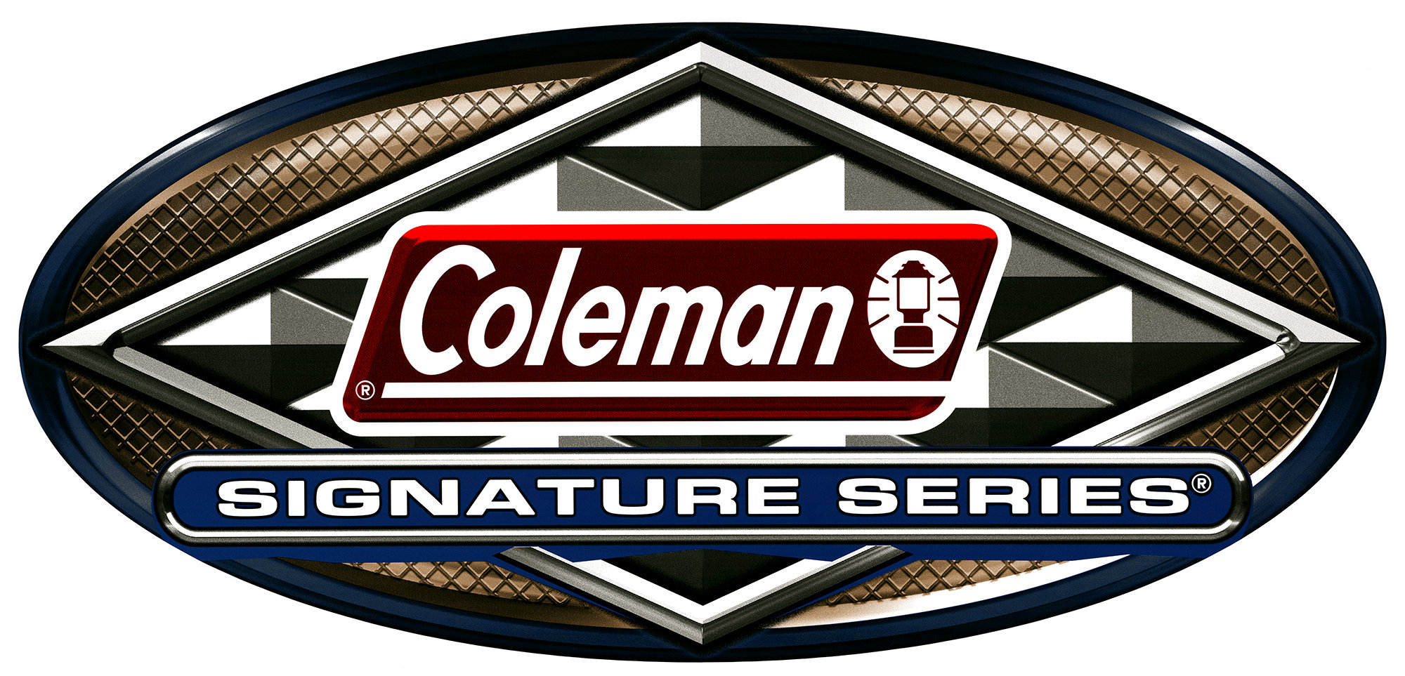 1 Rv Trailer Camper Coleman Signature Series Logo Graphic Decal