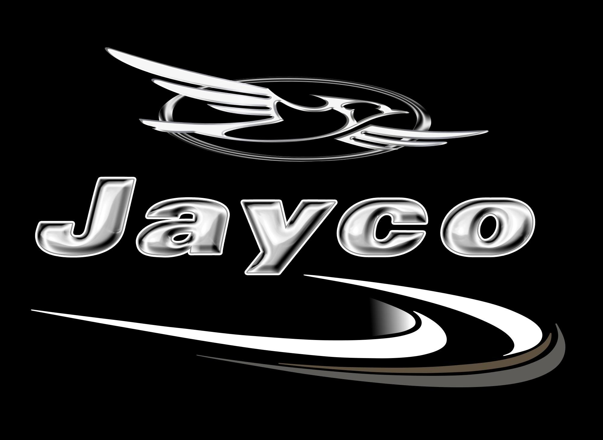 3 Jayco RV Trailer Camper Front Logos Decals Graphics-3059