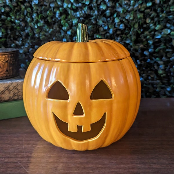 Ceramic Jack O Lantern Etsy